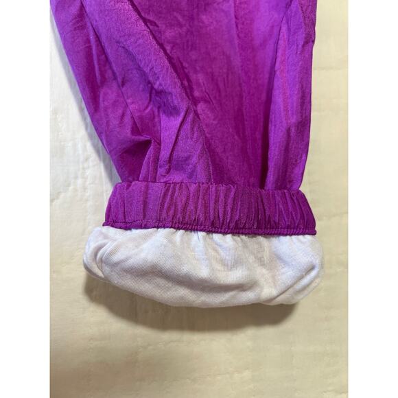 Vtg Bridge Gate Adult Medium Nylon Track Pant Parachute Baggy Lined Retro Disco - Picture 8 of 8